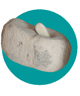 هاون سنگی عتیقه در ایلام